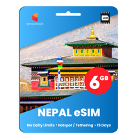 Thumbnail for [eSIM] Nepal Data eSIM (6GB - 15 Days)