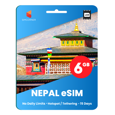 [eSIM] Nepal Data eSIM (6GB - 15 Days)