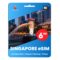 Thumbnail for [eSIM] Singapore Data eSIM (6GB - 15 Days)