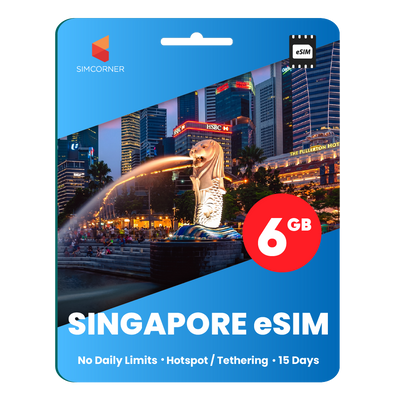 [eSIM] Singapore Data eSIM (6GB - 15 Days)