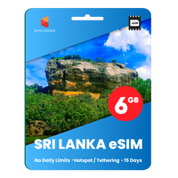 Thumbnail for [eSIM] SriLanka Data eSIM (6GB - 15 Days)