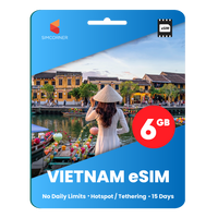 Thumbnail for [eSIM] Vietnam Data eSIM (6GB - 15 Days)