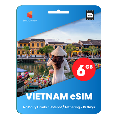 [eSIM] Vietnam Data eSIM (6GB - 15 Days)