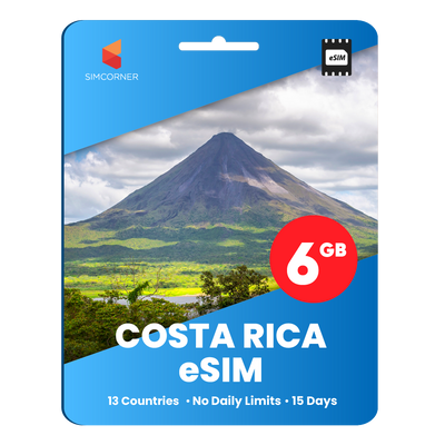 [eSIM] Costa Rica Data eSIM (6GB - 15 Days)