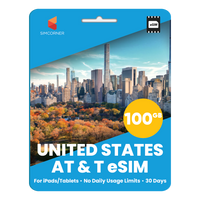 Thumbnail for eSIM USA Data Only (iPad/Tablet)