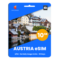 Thumbnail for Austria eSIM: 10GB - 30 Days