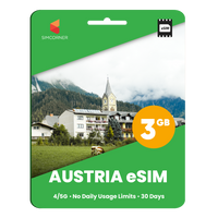 Thumbnail for Austria eSIM: 3GB - 30 Days