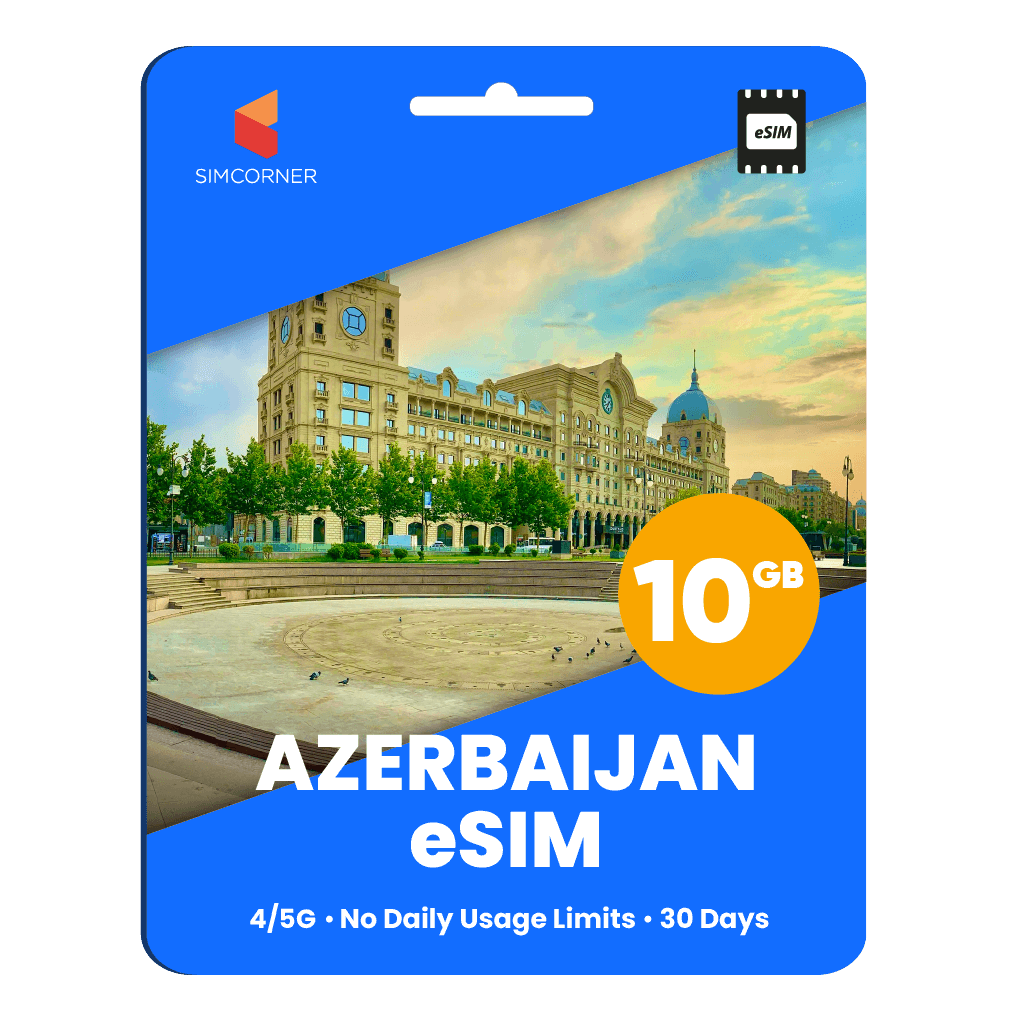 Azerbaijan eSIM: 10GB - 30 Days