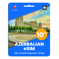 Thumbnail for Azerbaijan eSIM: 10GB - 30 Days