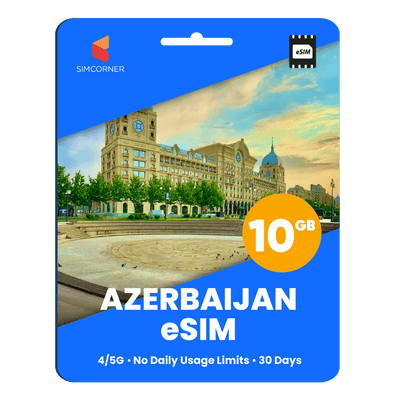 Azerbaijan eSIM: 10GB - 30 Days