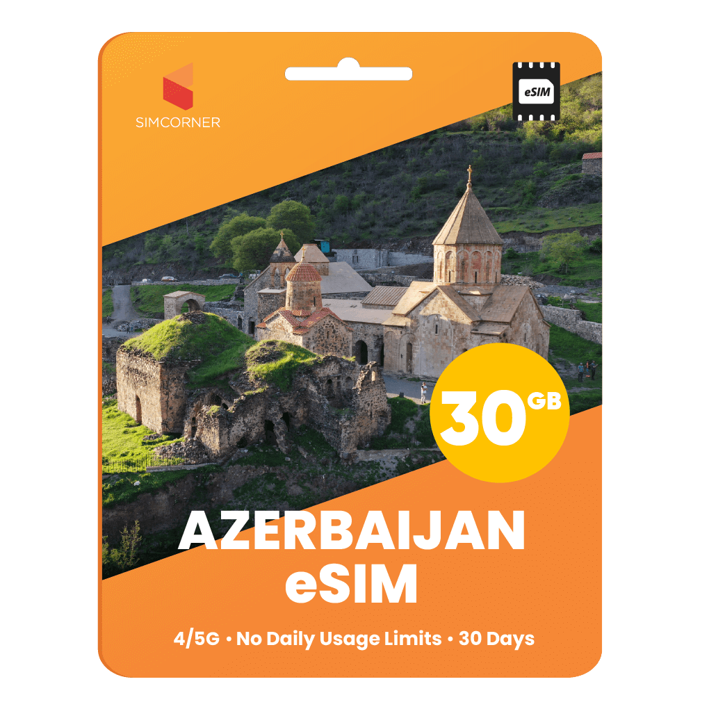 Azerbaijan eSIM: 30GB - 30 Days