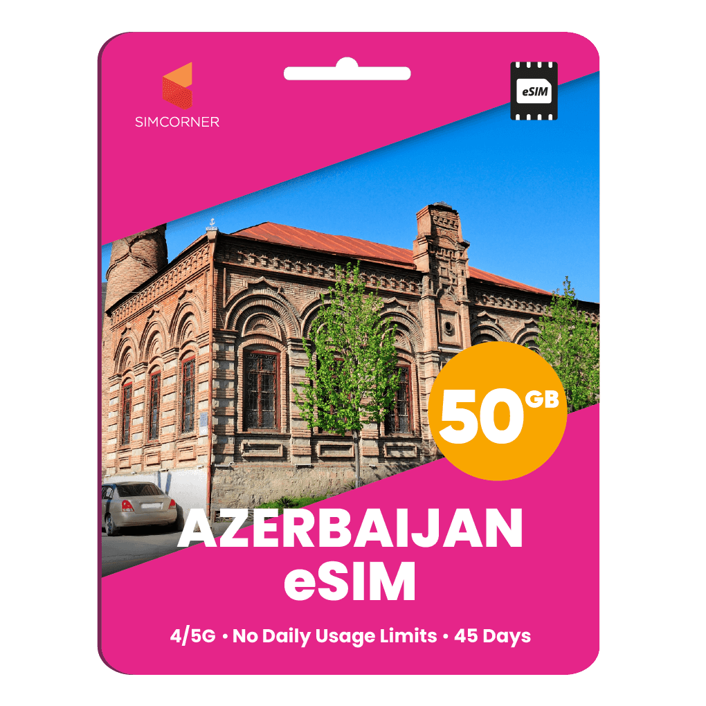 Azerbaijan eSIM: 50GB - 45 Days