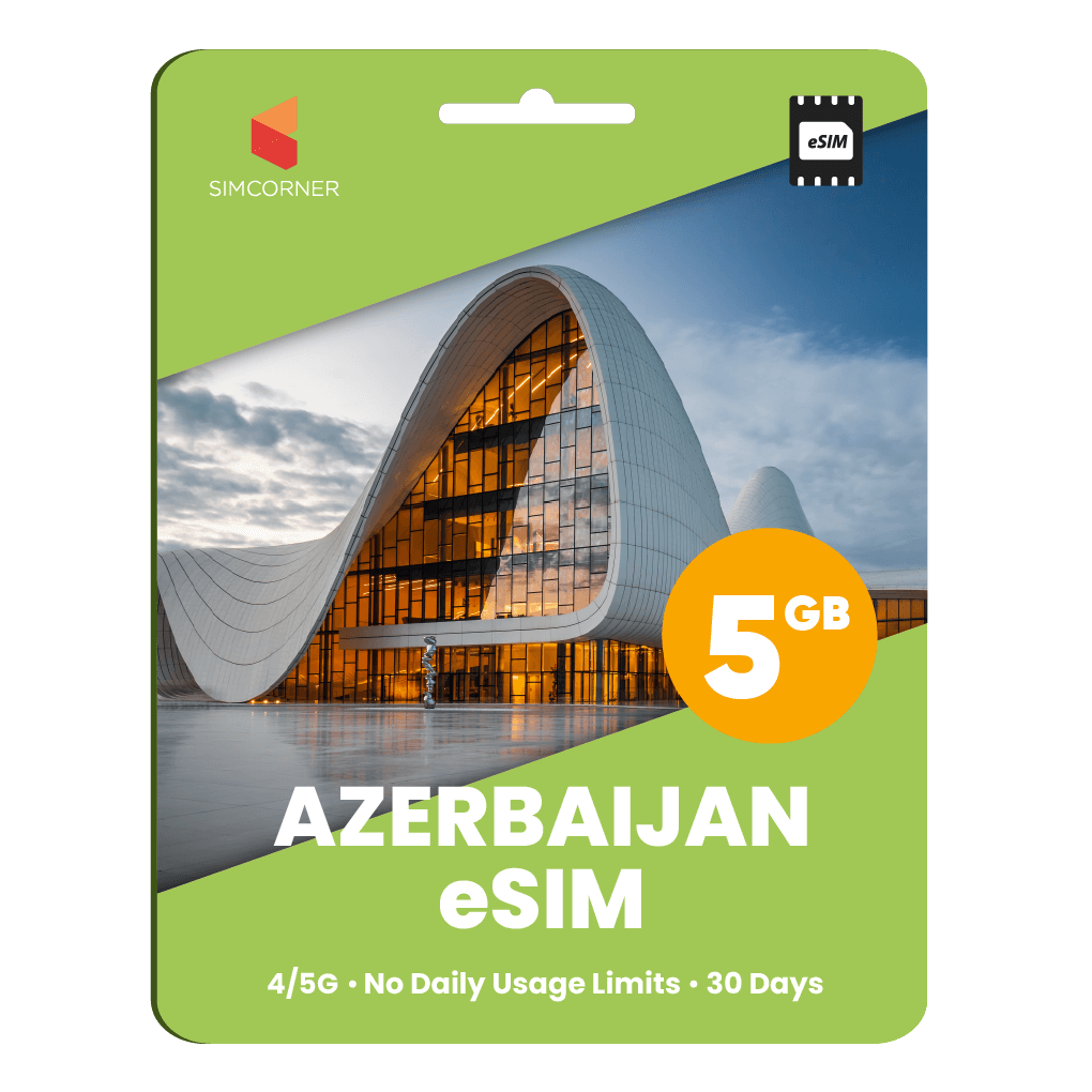 Azerbaijan eSIM: 5GB - 30 Days