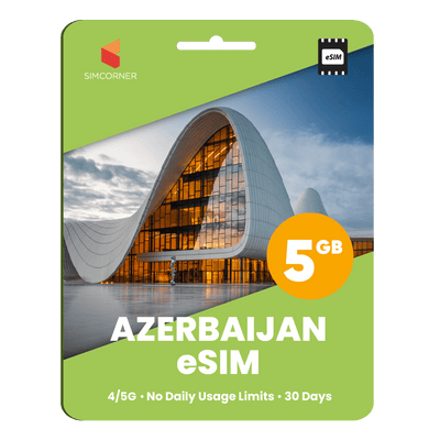 Azerbaijan eSIM: 5GB - 30 Days