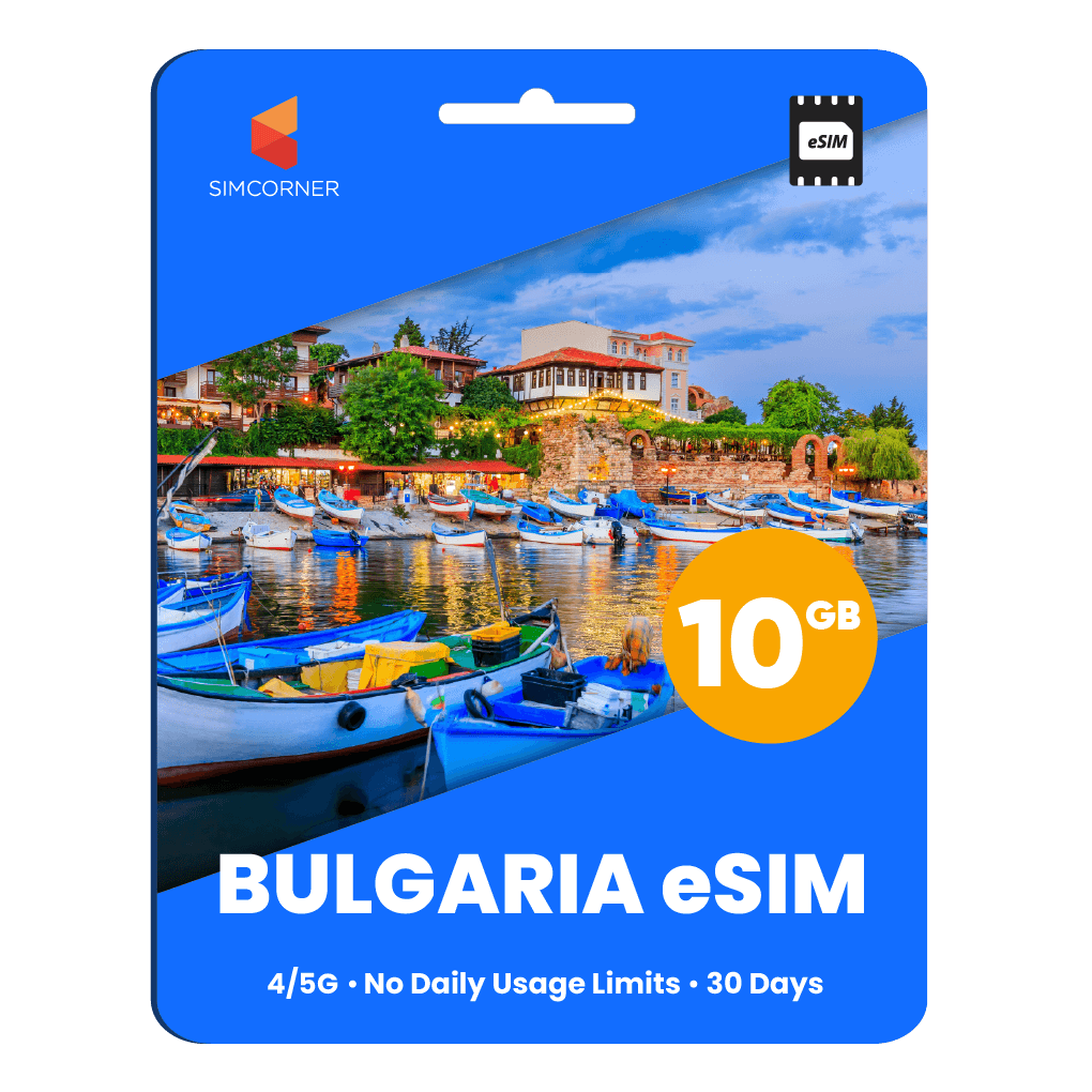 Bulgaria eSIM: 10GB - 30 Days