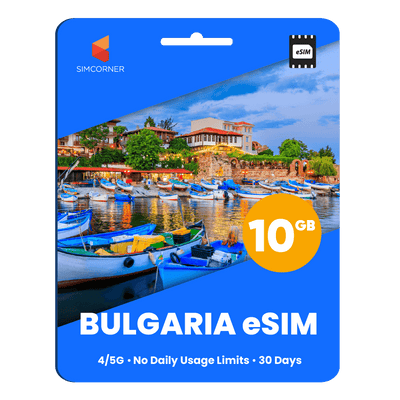 Bulgaria eSIM: 10GB - 30 Days