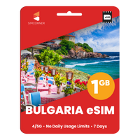 Thumbnail for Bulgaria eSIM: 1GB - 7 Days