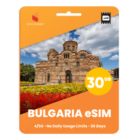 Thumbnail for Bulgaria eSIM: 30GB - 30 Days