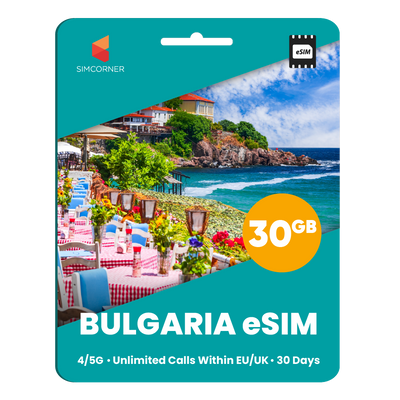 [eSIM] Bulgaria eSim Card (30GB)