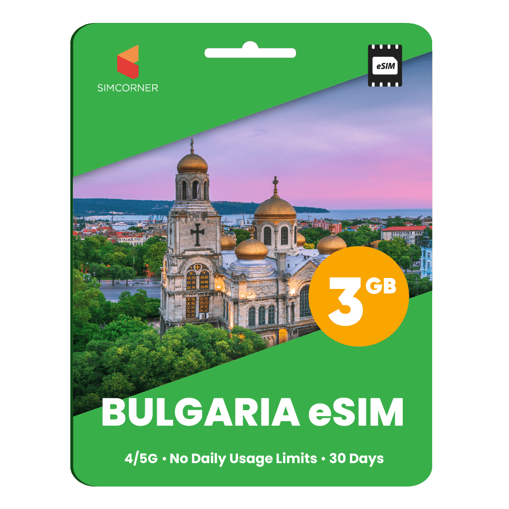 Bulgaria eSIM: 3GB - 30 Days