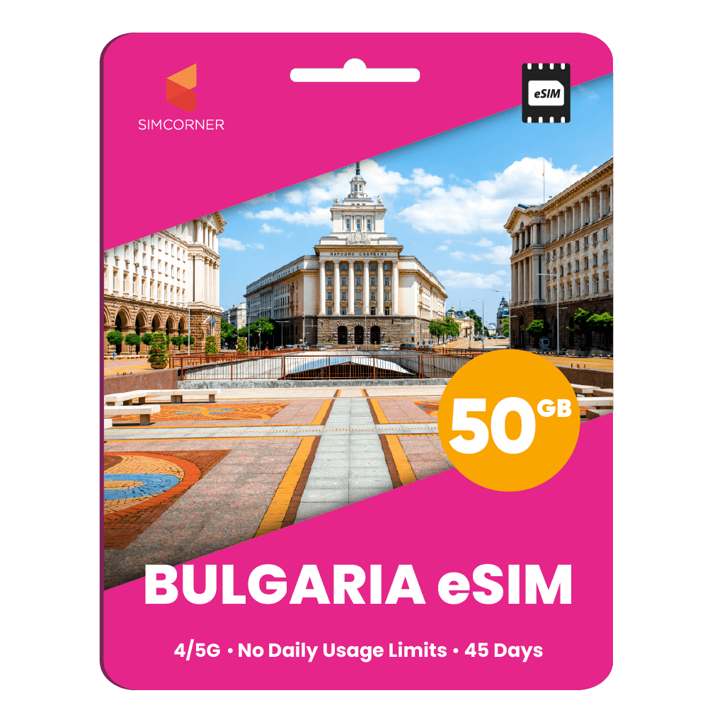 Bulgaria eSIM: 50GB - 45 Days