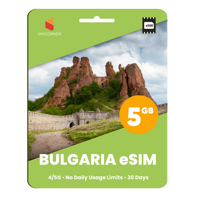 Bulgaria eSIM: 5GB - 30 Days