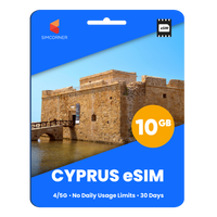 Thumbnail for Cyprus eSIM: 10GB - 30 Days