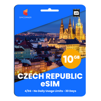 Thumbnail for Czech Republic eSIM: 10GB - 30 Days