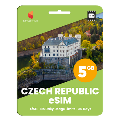 Czech Republic eSIM: 5GB - 30 Days