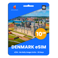 Thumbnail for Denmark eSIM: 10GB - 30 Days