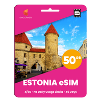 Thumbnail for Estonia eSIM: 50GB - 45 Days