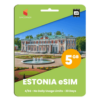 Thumbnail for Estonia eSIM: 5GB - 30 Days