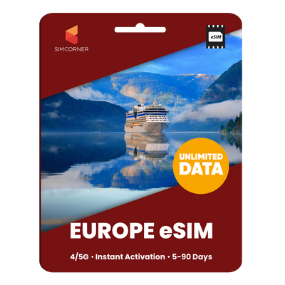 [eSIM] Europe Unlimited Data