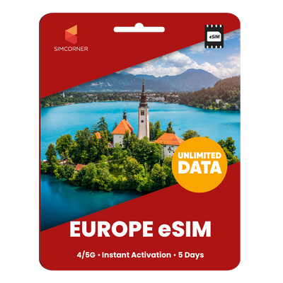 [eSIM] Europe Unlimited Data