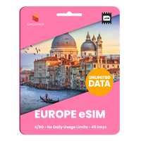 Thumbnail for [eSIM] Europe Unlimited Data