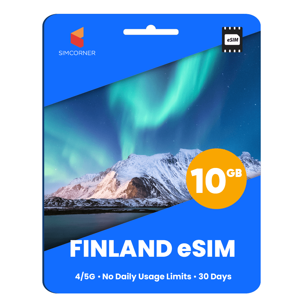 Finland eSIM: 10GB - 30 Days