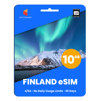 Finland eSIM: 10GB - 30 Days