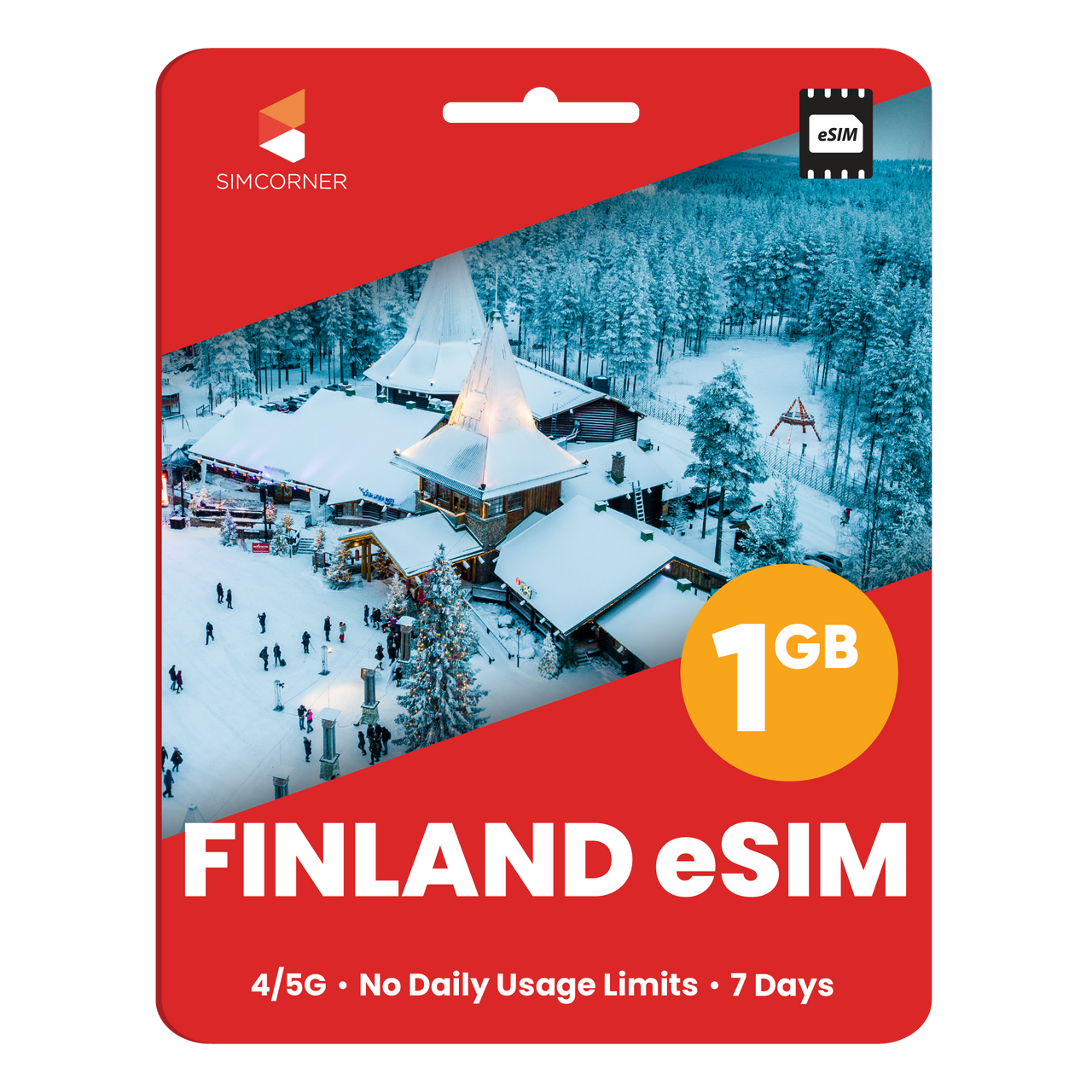 Finland eSIM: 1GB - 7 Days