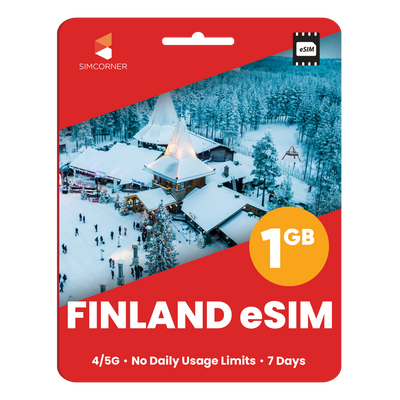 Finland eSIM: 1GB - 7 Days