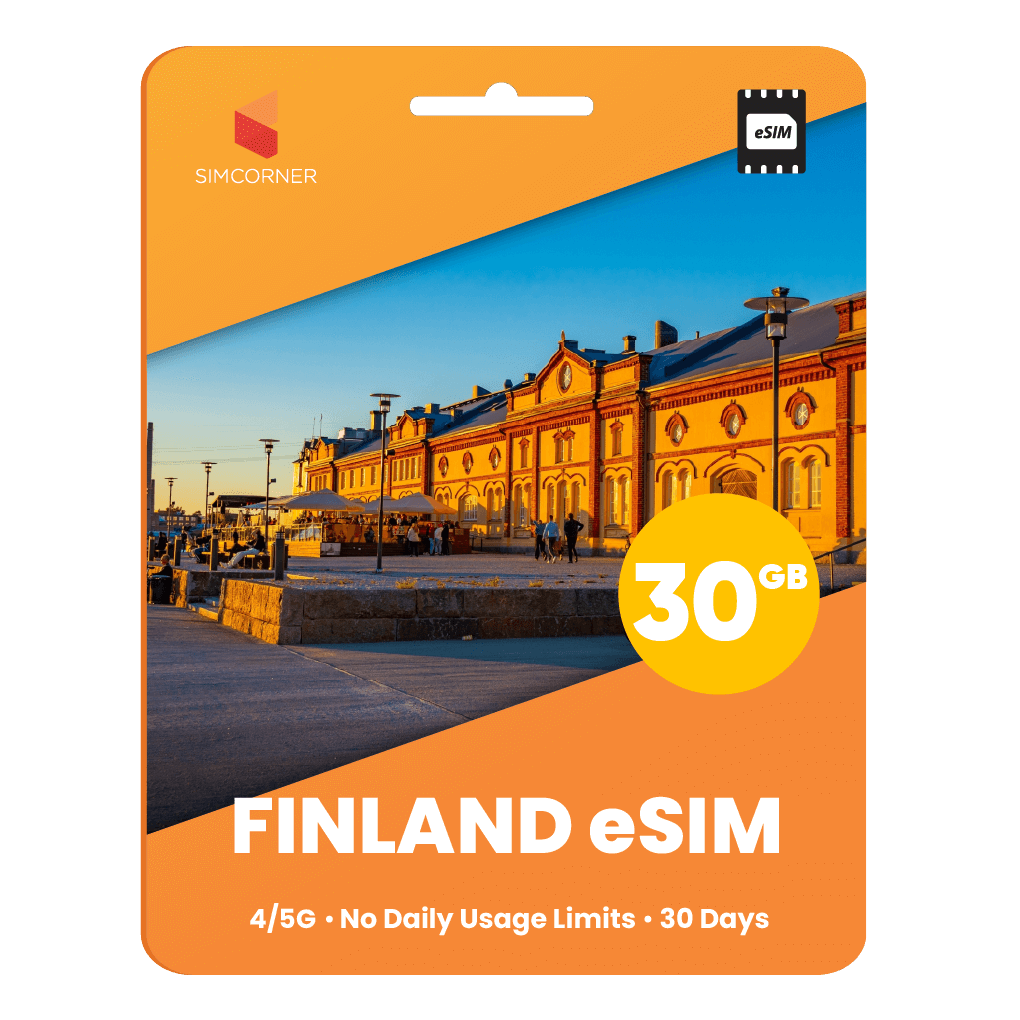 Finland eSIM: 30GB - 30 Days