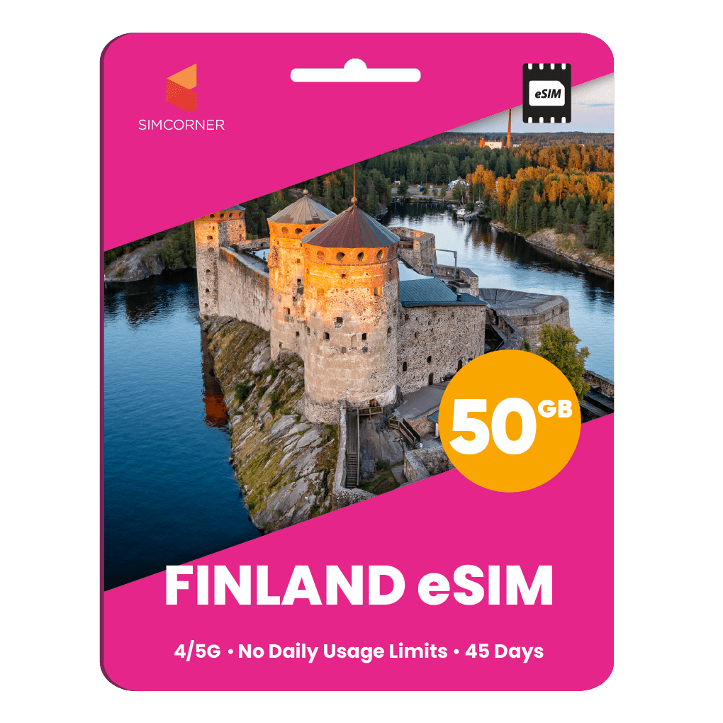 Finland eSIM: 50GB - 45 Days