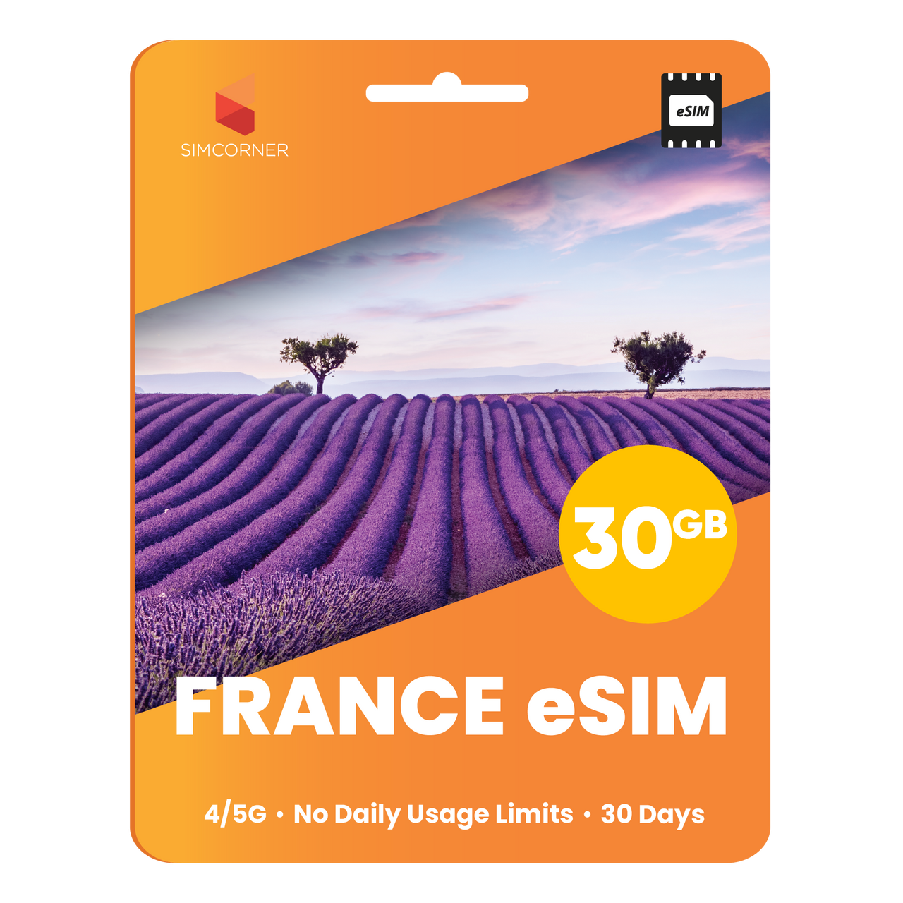 France eSIM: 30GB - 30 Days