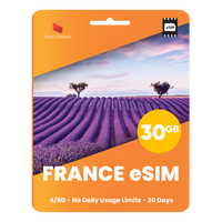 Thumbnail for France eSIM: 30GB - 30 Days