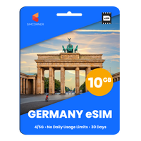 Thumbnail for Germany eSIM: 10GB - 30 Days