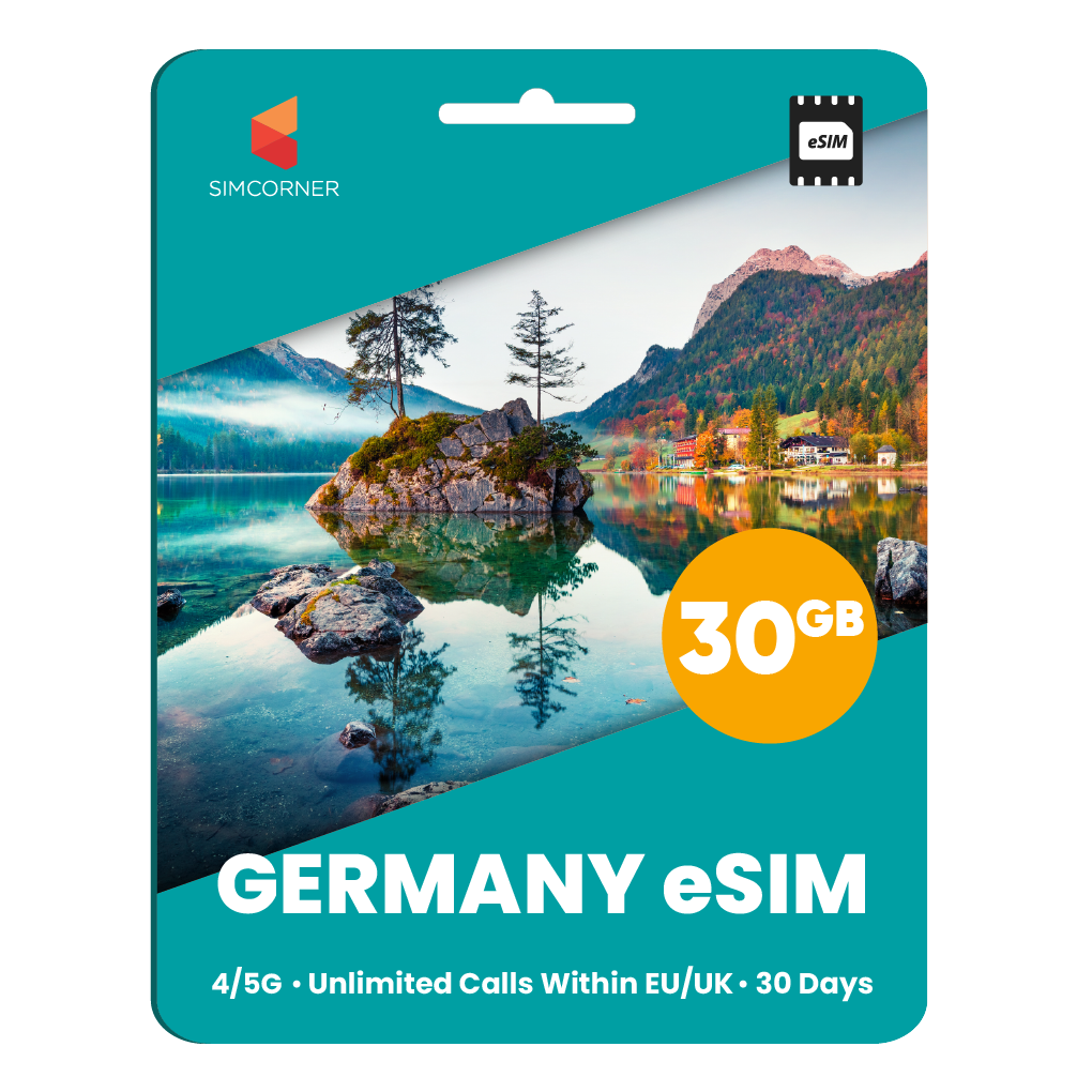 [eSIM] Germany eSim Card (30GB) - SimCorner