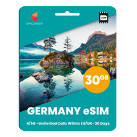 Thumbnail for [eSIM] Germany eSim Card (30GB) - SimCorner