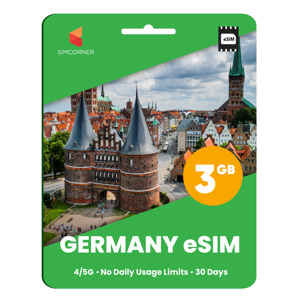 Germany eSIM: 3GB - 30 Days