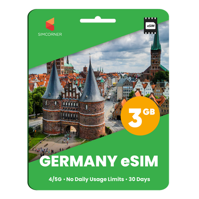 Germany eSIM: 3GB - 30 Days