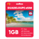 Guadeloupe eSIM: 1GB - 7 Days