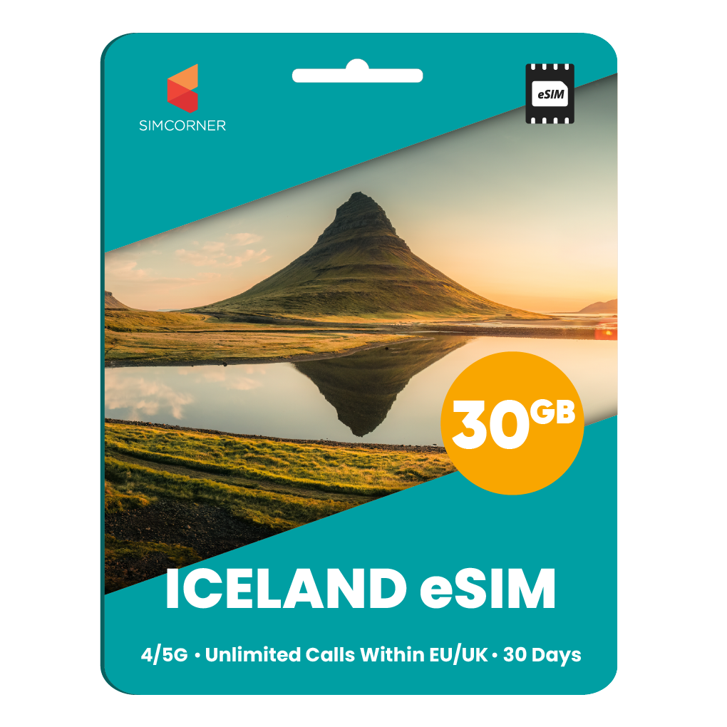 [eSIM] Iceland eSim Card (30GB) - SimCorner